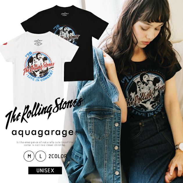 Tシャツ ザ・ローリング・ストーンズ THE ROLLING STONES | アクア