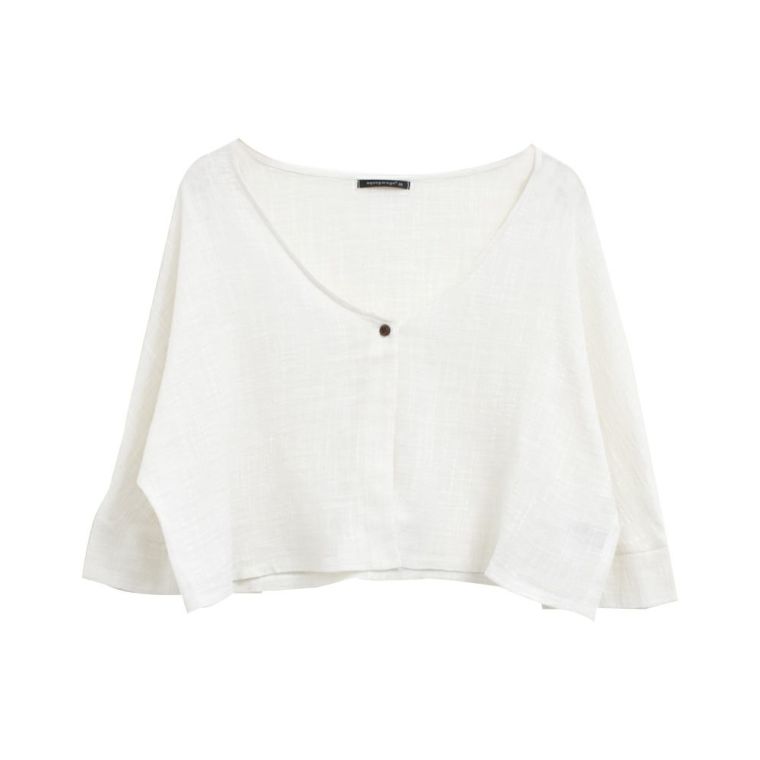 コットンスラブボレロカーディガン レディース 春夏 七分袖 M L ≪ゆうメール便配送20・代引不可≫ | アクアガレージ aquagarage | 公式 aquagarage-アクアガレージ