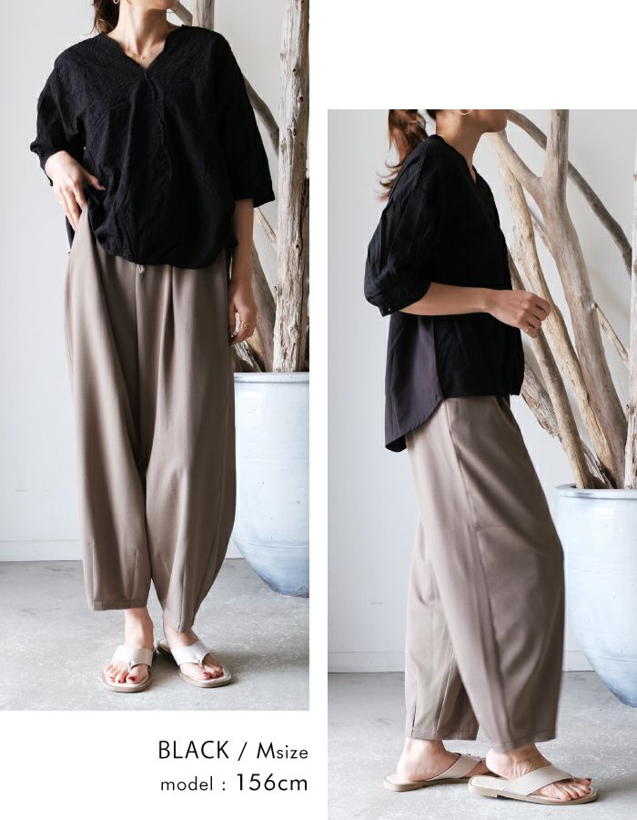 5色 シャツ ワンピース パンチングレース スカラップ カジュアル 洗える】パンチングレーススカラップワンピース / Tiaclasse