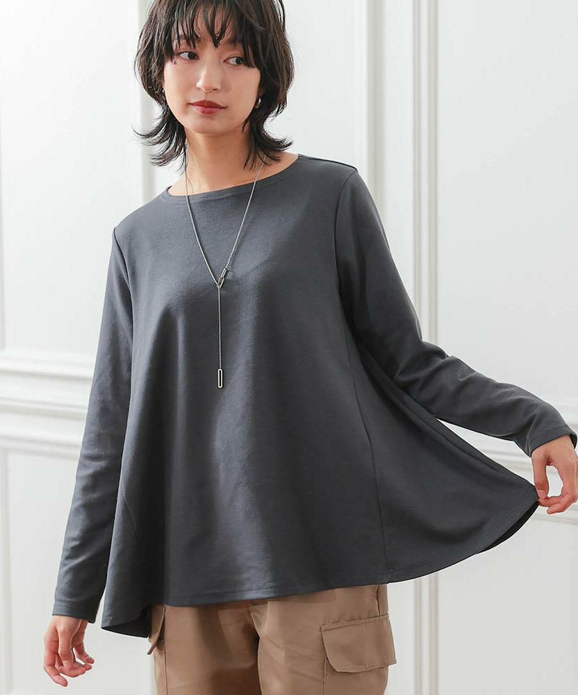 AラインロングTシャツ