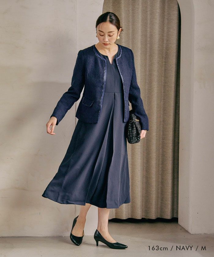 キーネックワンピース レディース 春 秋 冬 | アクアガレージ