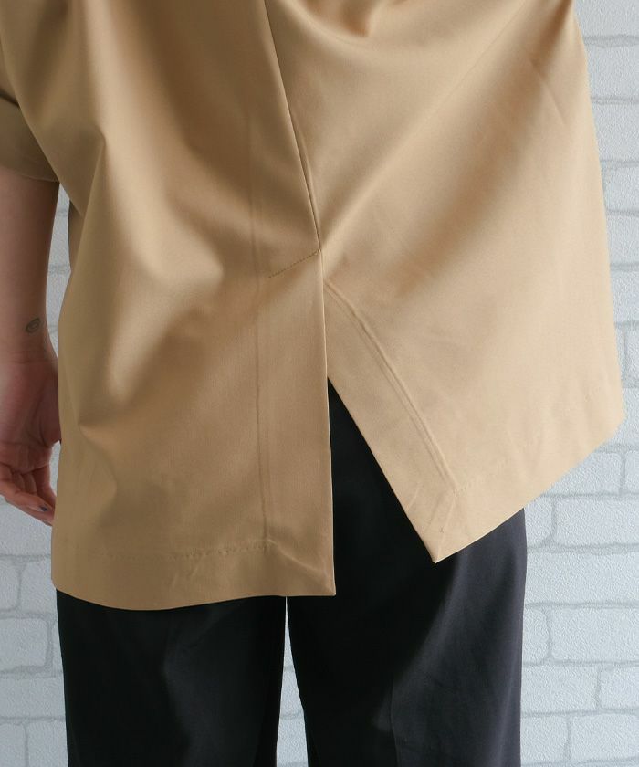 cabana コットンショートスリーブジャケット cabana コットンショートスリーブジャケット