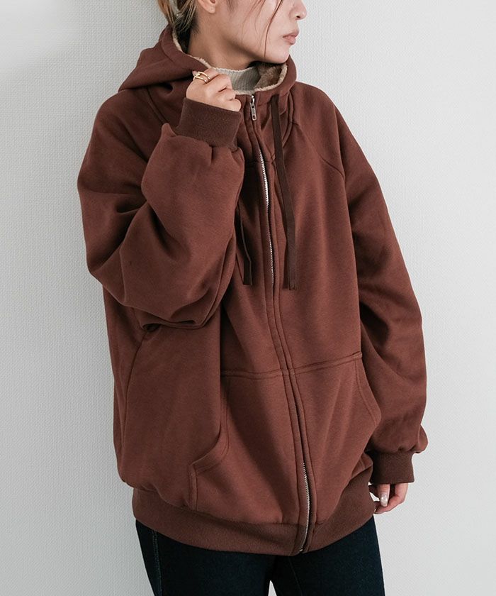 極暖裏ボアパーカー 秋 冬 M L レディース | アクアガレージ